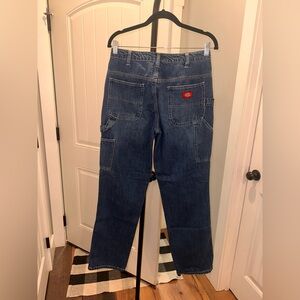 Dickies Size 5/27 Womens Blue Denim Carpenter Jeans